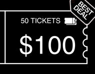 50 for $100